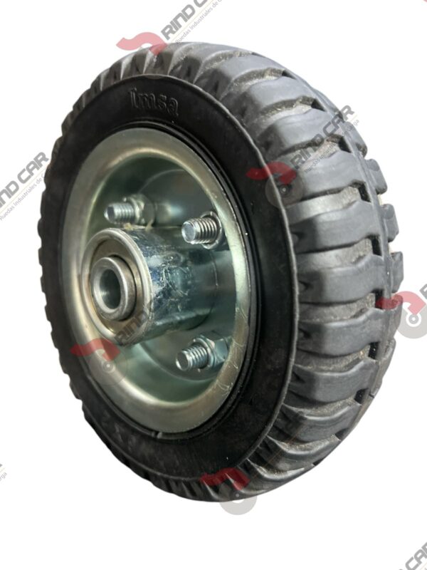 Rueda Imponchable IMSA 6" Con Tubo central CAP. 80kg