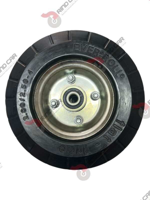 Rueda Imponchable Ever-Roll 8-5/8" Con Tubo central CAP. 130kg - Image 2