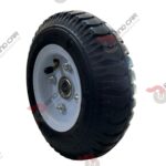 Rueda Neumática 8" 4 Capas Con Tubo lateral CAP.80kg
