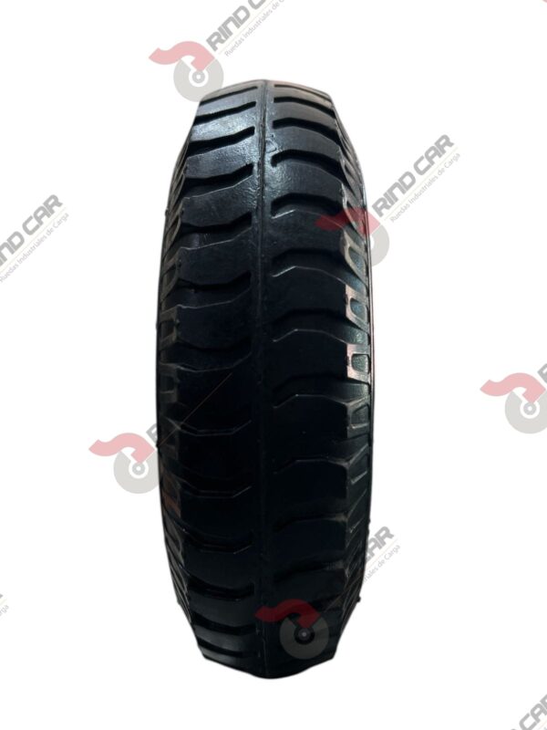 Rueda Neumática 8" 4 Capas Con Tubo lateral CAP.80kg - Image 3