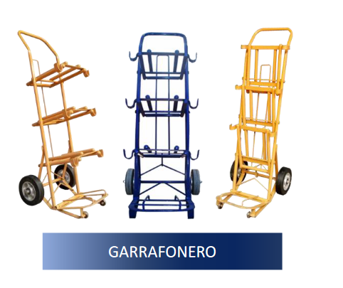 Diablo Garrafonero Especial Para 10Pzas Cap. 350Kg