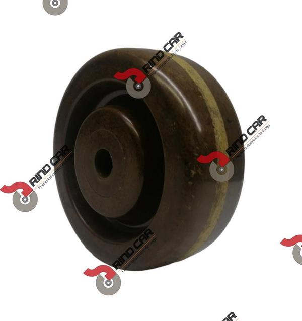 Rueda Fenólica Alta Temperatura 4” X 1-1/2” Cap. 181Kg
