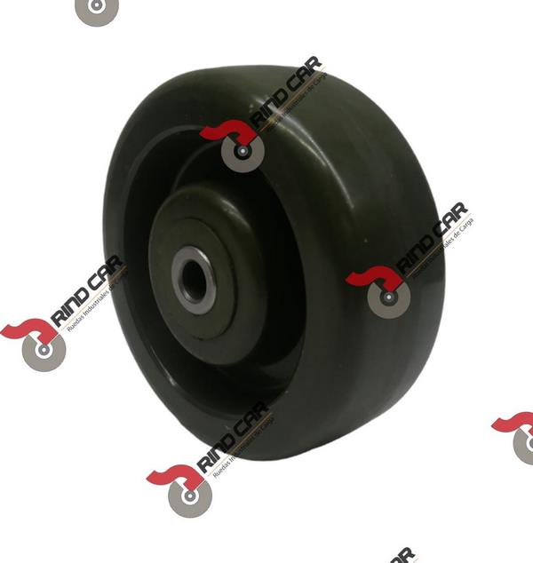 Rueda  4″ x 1-1/2″ Resistente ah  Altas Temperaturas Reforzada Cap.137 kg