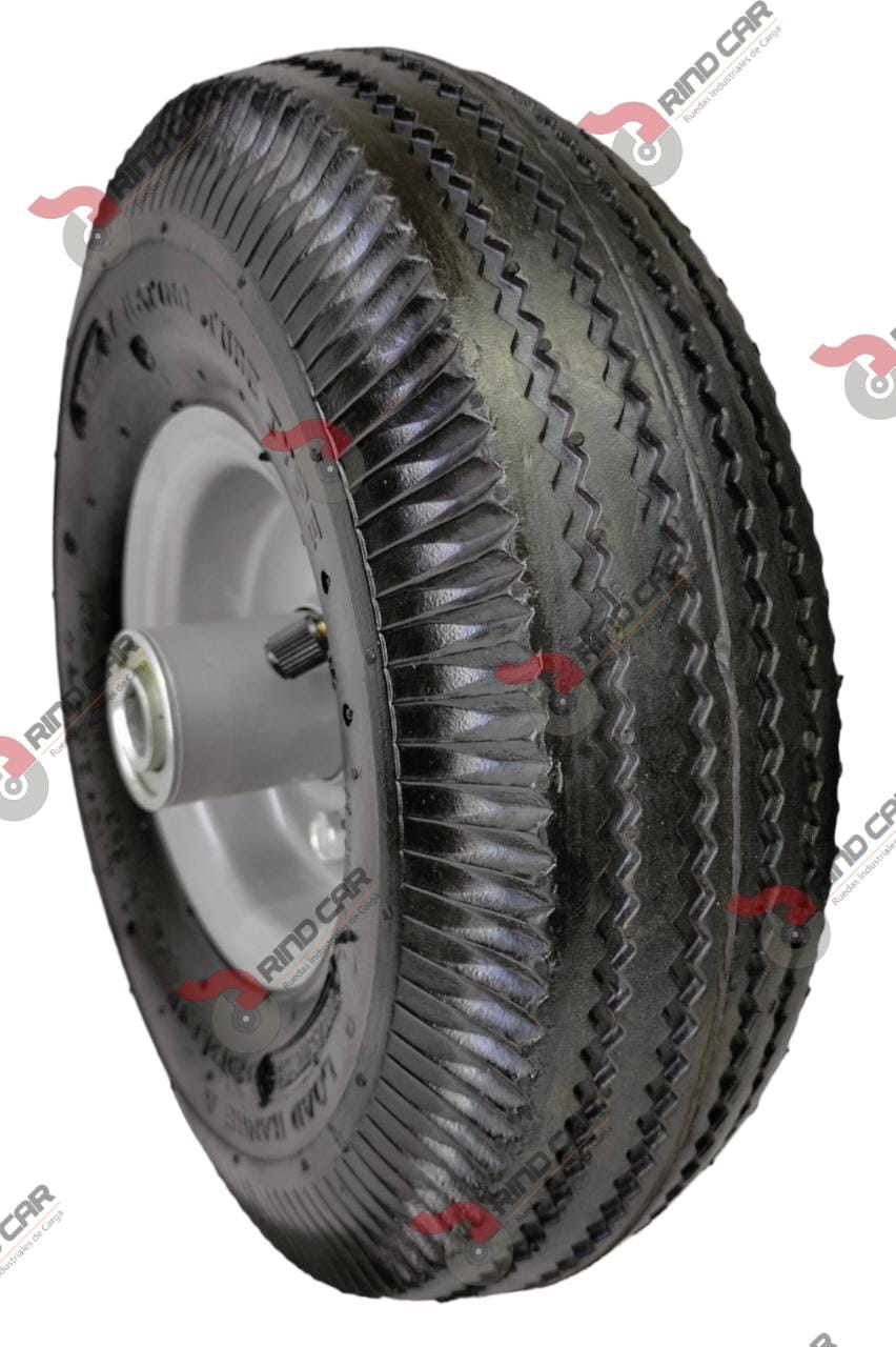 Rueda Neumática 10″ ( 4.10/3.50-4 )  Cap.100/120kg
