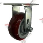 Rodaja Fija 5"x 2 Hi-Tech de poliuretano CAP. 340 kg