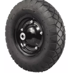 Rueda Neumática Carretilla Rin negro 16" 4 capas Rin-8 Cap. 224kg