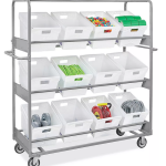 Carrito  de Recolección Equipado Con Ruedas Cap.  453kg