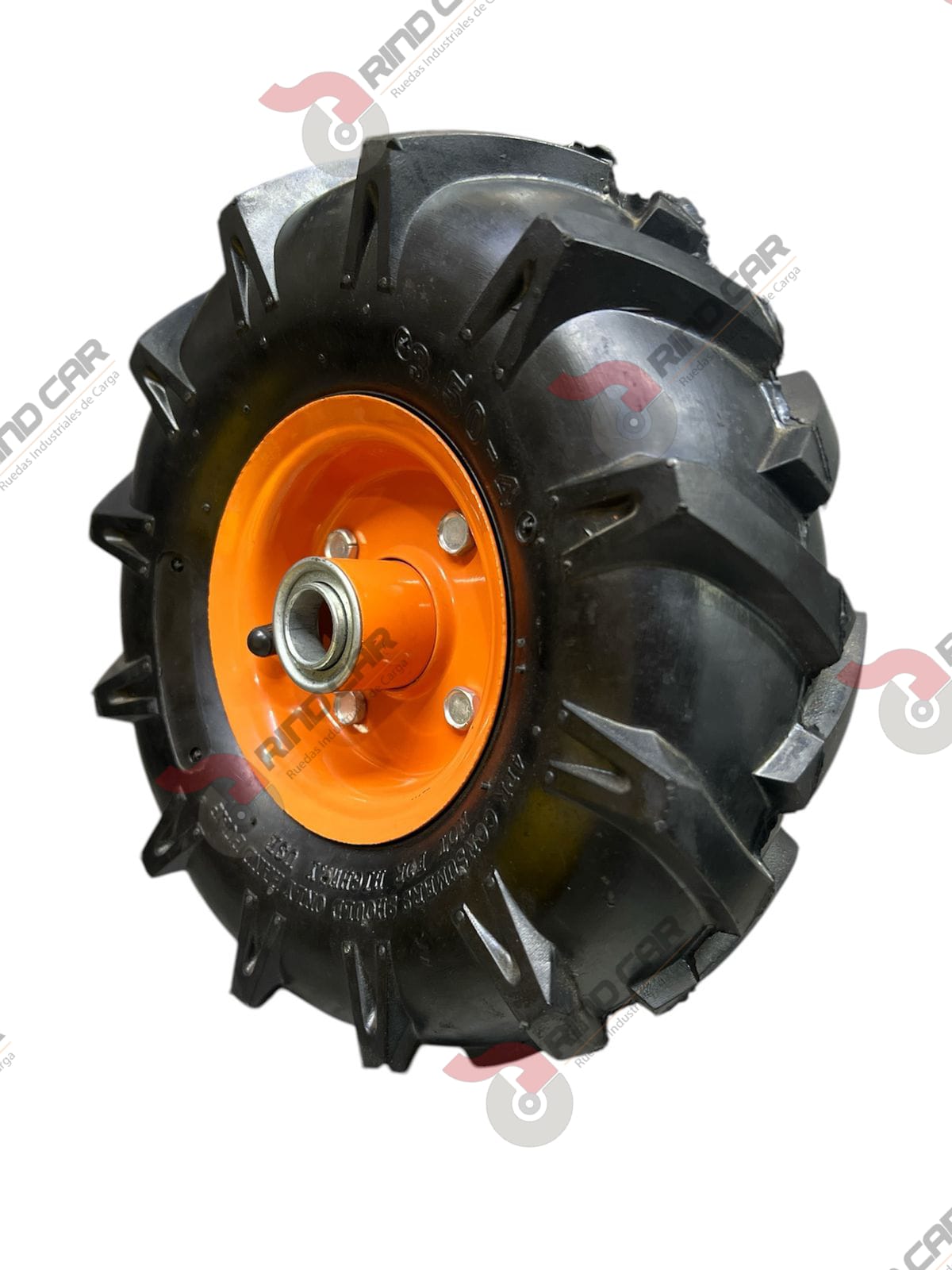 Rueda Neumática Tipo Agrícola 10″ CAP.136kg