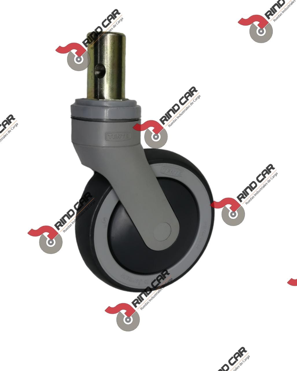 Rueda Rodaja Giratoria 5″ Cap.200Kg Para Camilla