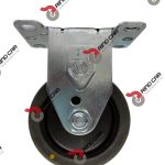 Rueda Rodaja Fija  3"X1-1/4" Placa Termo Esd Cap.200LBS